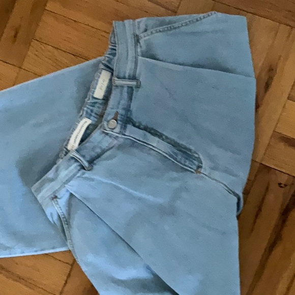 Pilcro Letterpress Wideleg Cropped Denim pants - Picture 7 of 9